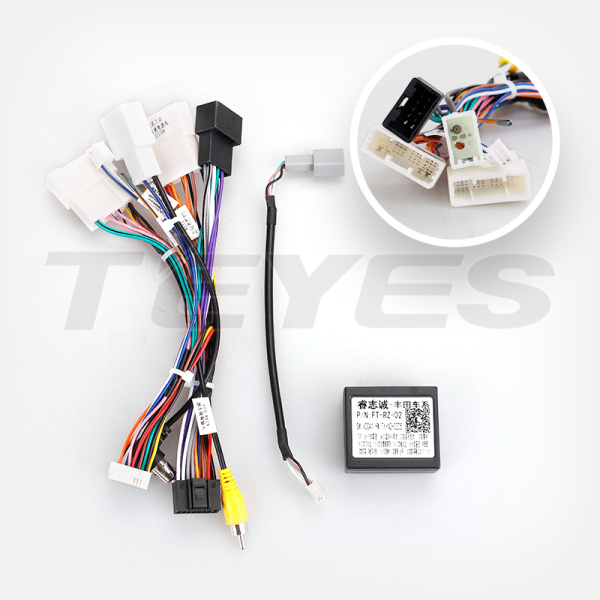 Штатная рамка (без дисплея) Teyes для  Toyota Highlander 4 XU70 2019-2021 (Для экрана 9")