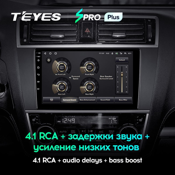 Штатная магнитола Teyes SPRO Plus 3/32 Subaru Legacy 6 (2014-2017)