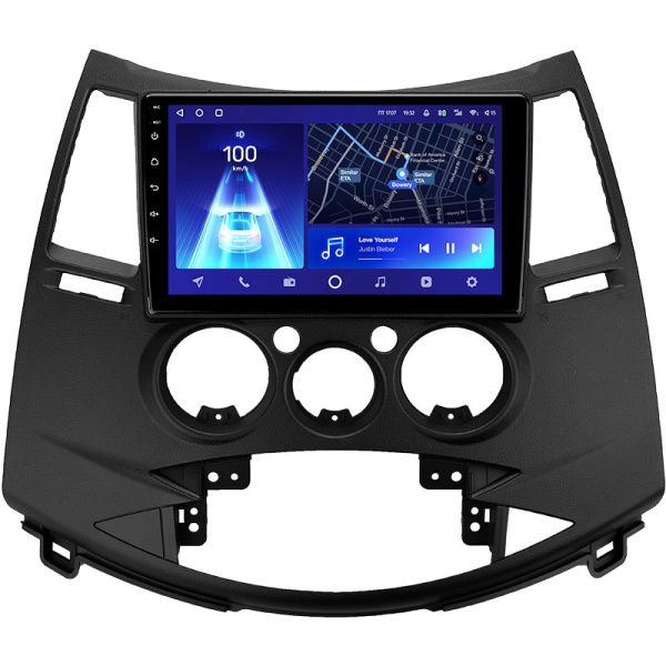 Штатная рамка (без дисплея) Teyes для  Mitsubishi Grandis 1  (F2)  2003-2011 (Для экрана 9")