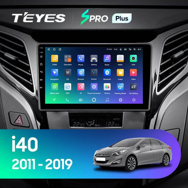 Штатная магнитола Teyes SPRO 3+32G для Hyundai i40 2011-2019