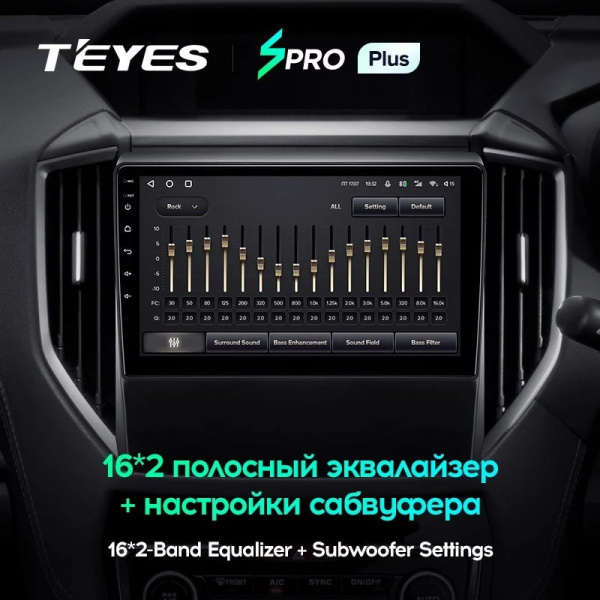 Штатная магнитола Teyes SPRO Plus 6/128 Subaru Forester 5 (2018-2021)
