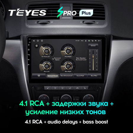 Штатная магнитола Teyes SPRO Plus 3/32 Skoda Yeti 5L (2009-2014)