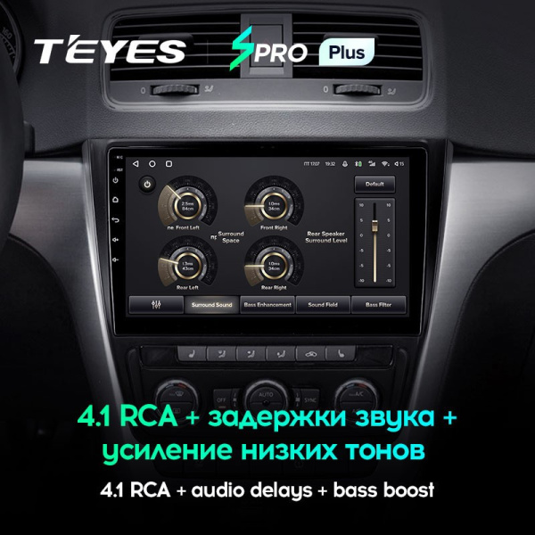 Штатная магнитола Teyes SPRO Plus 3/32 Skoda Yeti 5L (2009-2014)