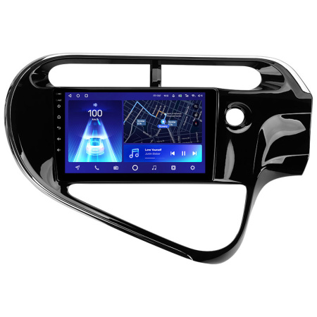 Штатная рамка (без дисплея) Teyes для  Toyota Prius C (Right hand driver) 2018-2020 (Для экрана 9")