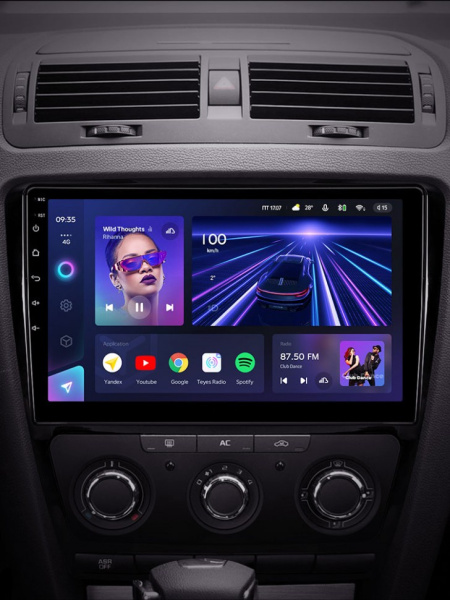 Штатная магнитола Teyes CC3 3/32 Skoda Octavia 2 A5 (2008-2013)