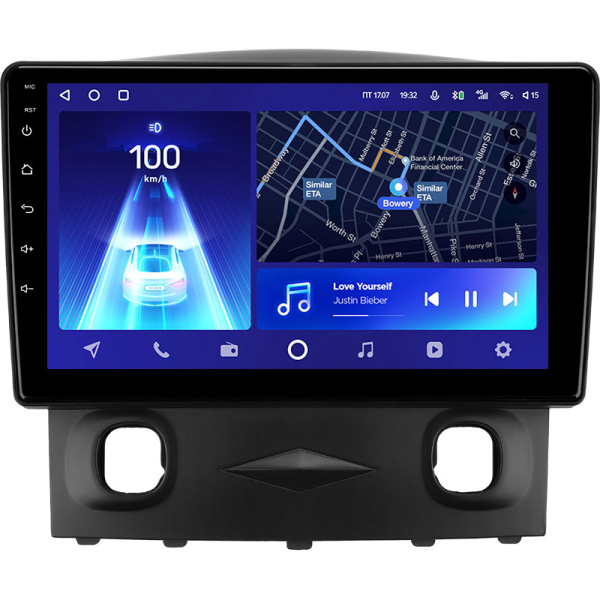 Штатная рамка (без дисплея) Teyes для  Ford Escape 1 2007-2012 (Для экрана 9")