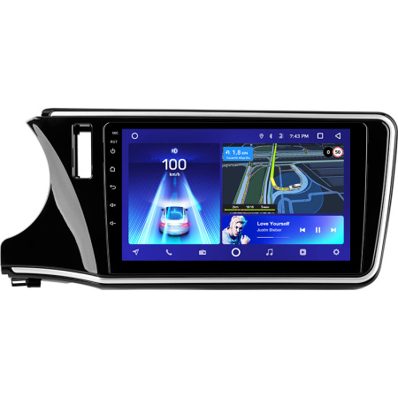 Штатная рамка (без дисплея) Teyes для  Honda City  (Left hand drive)  2014-2017 (Для экрана 10.2")