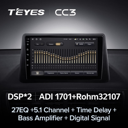 Штатная магнитола Teyes CC3 3/32 Opel Mokka 1 (2012-2016)