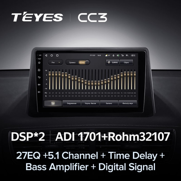 Штатная магнитола Teyes CC3 3/32 Opel Mokka 1 (2012-2016)
