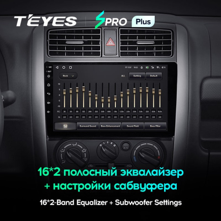 Штатная магнитола Teyes SPRO Plus 3/32 Suzuki Jimny 3 (2005-2019)