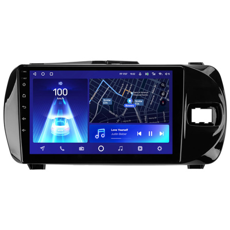 Штатная рамка (без дисплея) Teyes для  Toyota Vitz 3 III XP130  (Right hand driver)  2014-2019 (Для экрана 9")