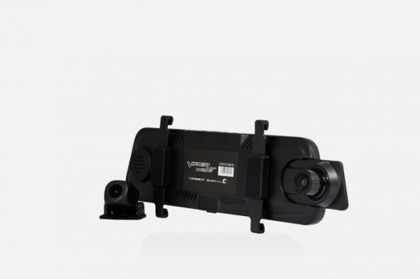 Видеорегистратор-зеркало+камера заднего вида VIPER WIDE DUO