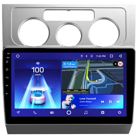 Штатная рамка (без дисплея) Teyes для  Volkswagen Touran 1  (F1)  2003-2010 (Для экрана 10.2")