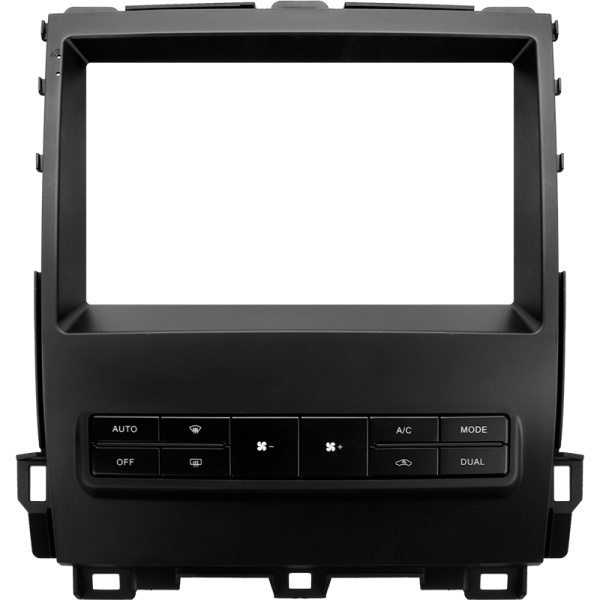 Штатная рамка (без дисплея) Teyes для  Toyota Land Cruiser Prado 120 For Lexus GX470 GX 470 J120 (F2) 2002-2009 (Для экрана 9")