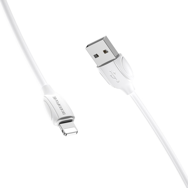 Кабель USB - Lightning 1м 2.4A BOROFONE BX19