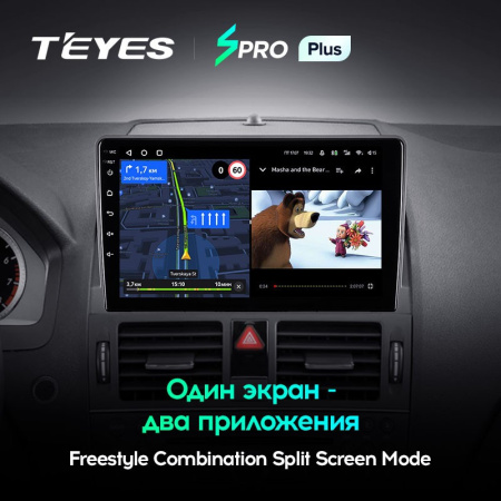 Штатная магнитола Teyes SPRO Plus 3/32 Mercedes Benz C-Class 3 W204 S204 (2006-2011)