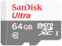 Карта памяти micro SDXC 64GB SanDisk class 10 UHS-I Ultra Light 100Mb/s