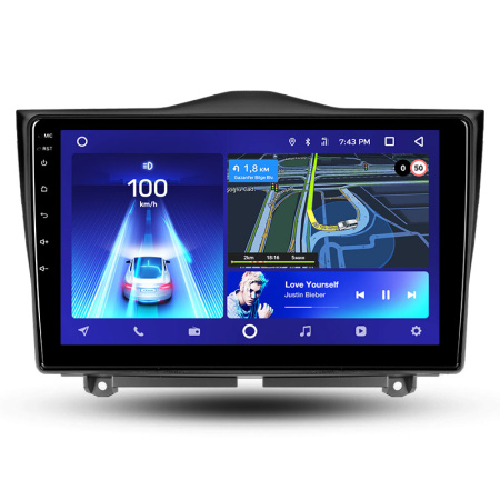 Штатная рамка (без дисплея) Teyes для  LADA Granta Cross 2018-2019 (Для экрана 9")