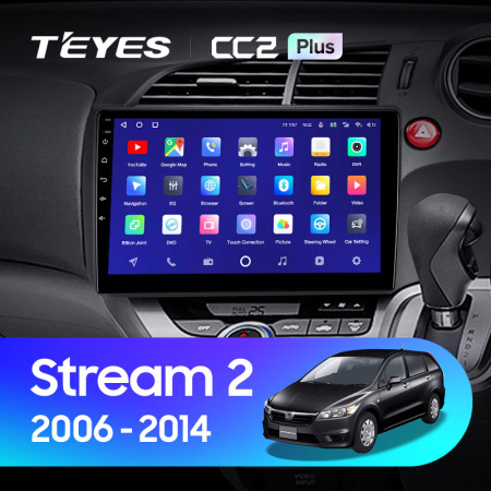 Штатная магнитола Teyes CC2 3+32G для Stream 2006-2014
