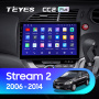 Штатная магнитола Teyes CC2 3+32G для Stream 2006-2014