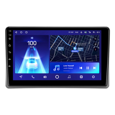 Штатная рамка (без дисплея) Teyes для  Toyota Land Cruiser 10 J100 100 1998-2007 (Для экрана 9")