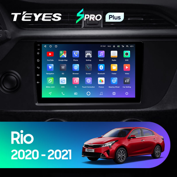 Штатная магнитола Teyes SPRO 3+32G для Kia RIO 4 2020-2021