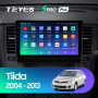 Штатная магнитола Teyes SPRO Plus 6/128 Nissan Tiida C11 (2004-2013) Тип-В