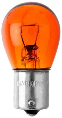 61213 А 12-21 BA15S "Маяк" ORANGE (стоп, габариты)
