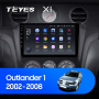 Штатная магнитола Teyes X1 4G 2+32G для Outlander 2002-2008
