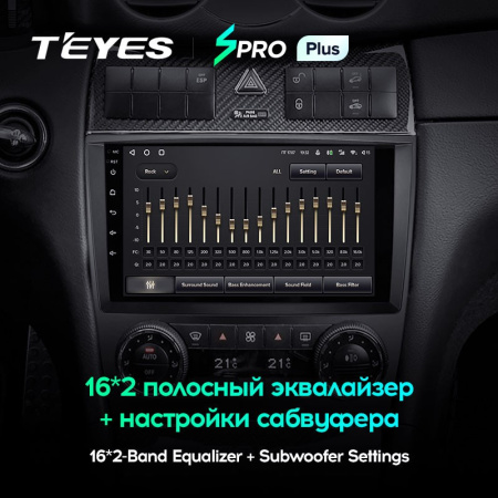 Штатная магнитола Teyes SPRO Plus 3/32 Mercedes Benz C-Class W203 CL203 C209 A209 (2004-2011)