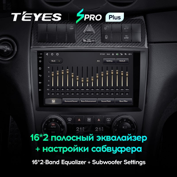 Штатная магнитола Teyes SPRO Plus 3/32 Mercedes Benz C-Class W203 CL203 C209 A209 (2004-2011)