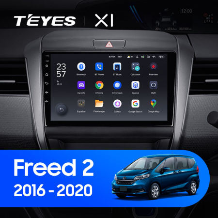 Штатная магнитола Teyes X1 4G 2+32G для Freed 2016-2020