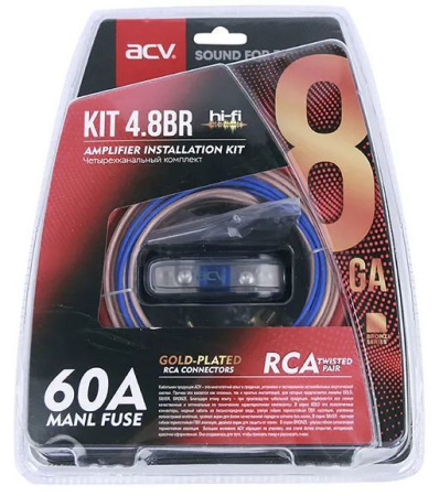 ACV KIT-4.8BR Комплект проводов