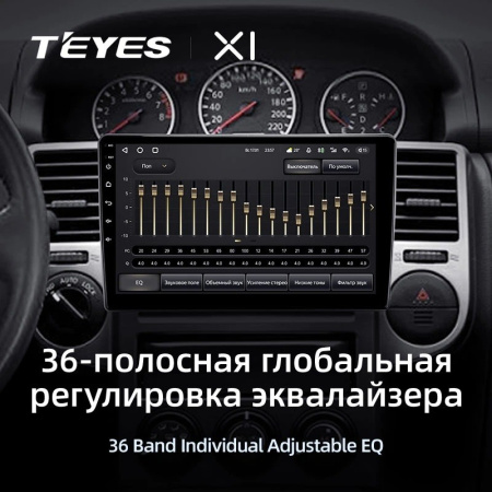 Штатная магнитола Teyes X1 4G 2/32 Nissan X-Trail T30 (2000-2007)