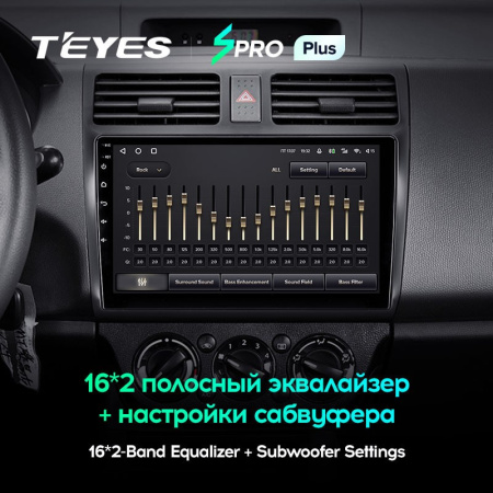 Штатная магнитола Teyes SPRO Plus 6/128 Suzuki Swift 3 (2003-2010)