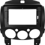 Штатная рамка (без дисплея) Teyes для  Mazda 2 DE 2007-2014 (Для экрана 9")