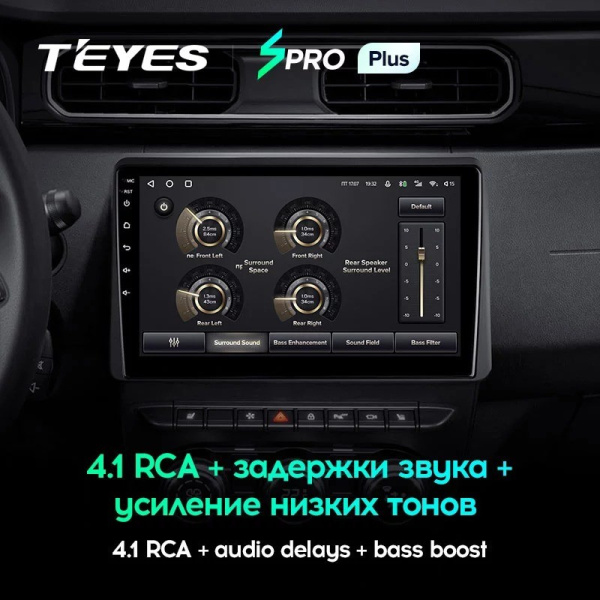 Штатная магнитола Teyes SPRO Plus 3/32 Renault Arkana 2019+