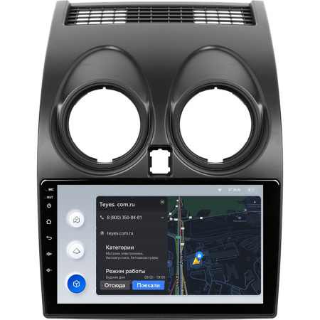Штатная магнитола Teyes X1 4G 2/32 Nissan Qashqai 1 J10 (2006-2013)