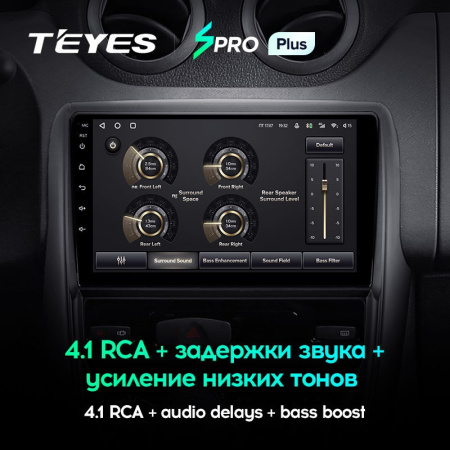 Штатная магнитола Teyes SPRO Plus 3/32 Renault Duster 1 (2010-2015)