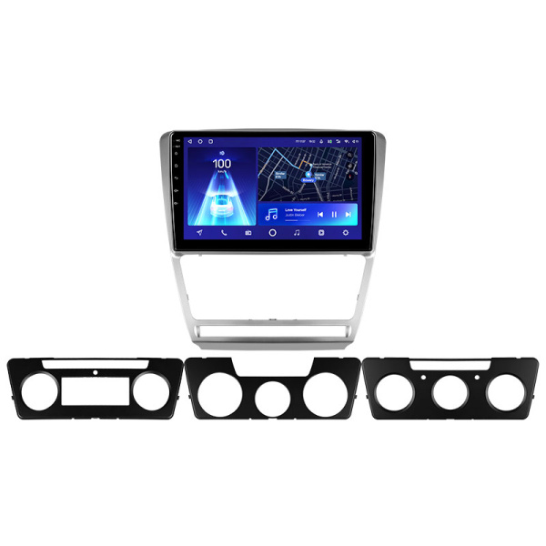 Штатная рамка (без дисплея) Teyes для  Skoda Octavia 2 A5 2008-2013 (Для экрана 10.2")