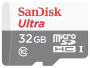 Карта памяти micro SDHC 32GB SanDisk class 10 UHS-I Ultra Light 100Mb/s