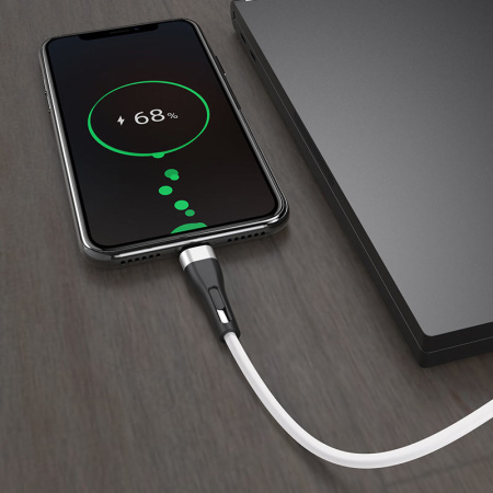 Кабель USB - micro USB 1м 2,4A BOROFONE BX46 силикон.