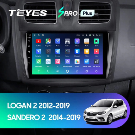 Штатная магнитола Teyes SPRO Plus 3/32 Renault Logan 2 (2012-2019)