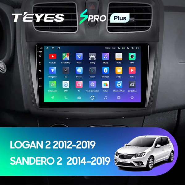 Штатная магнитола Teyes SPRO Plus 4/64 Renault Sandero 2 (2014-2019)