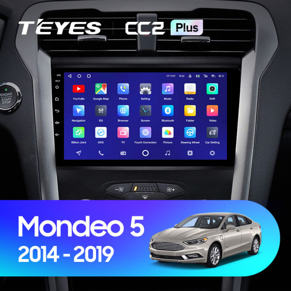 Штатная магнитола Teyes CC2 4+32G для Mondeo 2014-2019