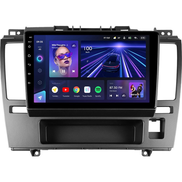 Штатная магнитола Teyes CC3 6/128 Nissan Tiida C11 (2004-2013)