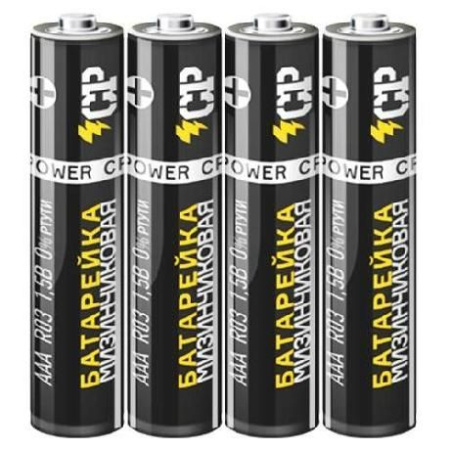 Батарейка ААА СР черная