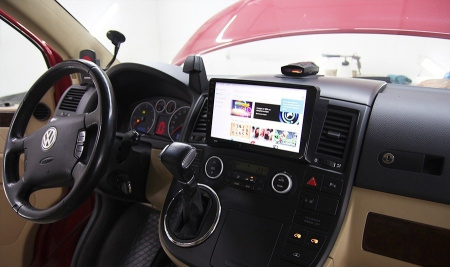 Штатная магнитола Teyes CC2 Plus 6/128 Volkswagen Multivan T5 (2003-2015)