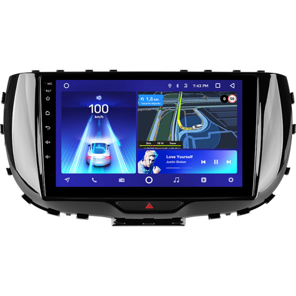 Штатная рамка (без дисплея) Teyes для  Kia Soul SK3 2019-2020 (Для экрана 9")