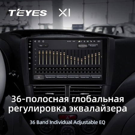 Штатная магнитола Teyes X1 4G 2/32 Subaru Impreza GH GE (2007-2011)